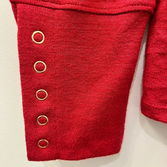 Rafaella red Hacci Top size medium - Picture 6 of 6